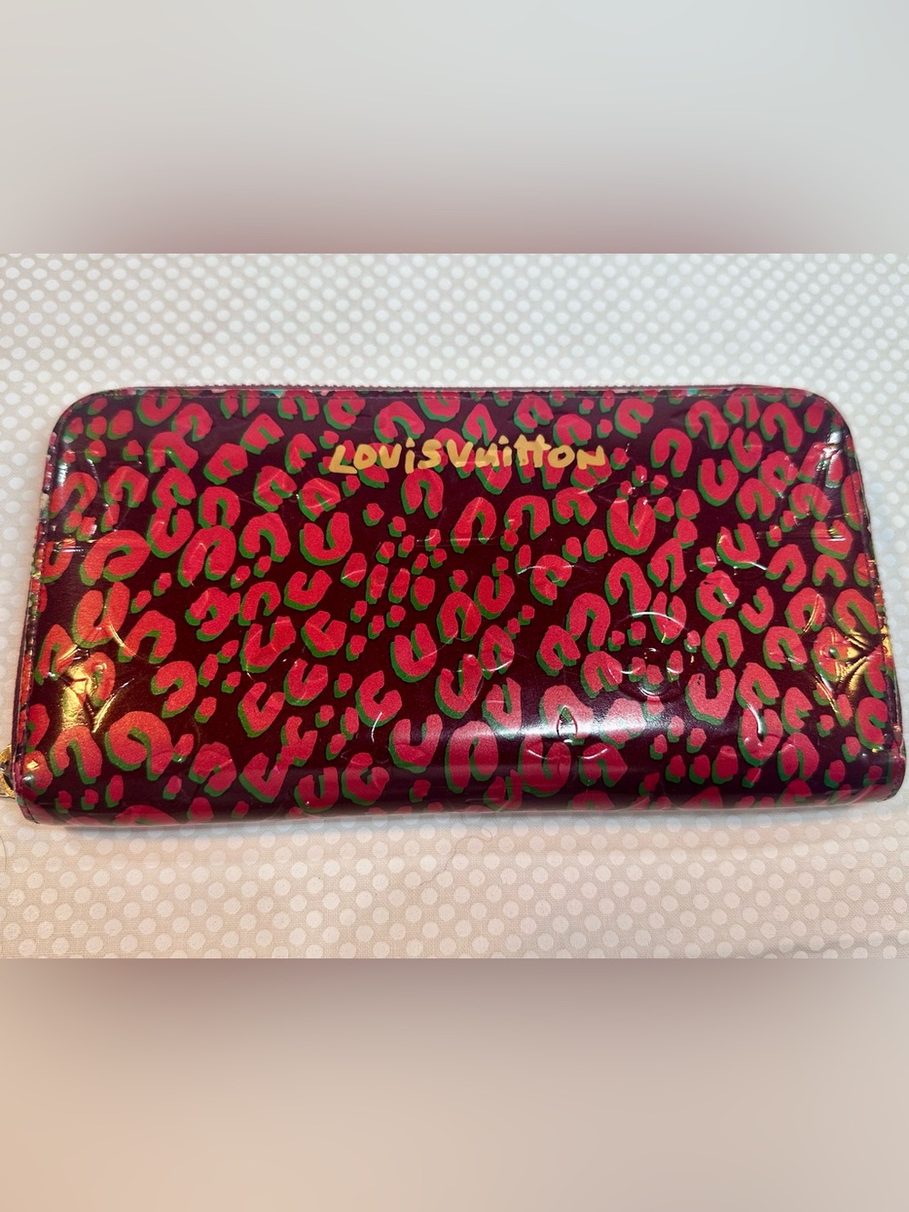 Louis Vuitton Stephen Sprouse Leopard Zippy Wallet + COA 💚